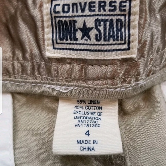 Converse one star shorts khaki brand new. - Picture 4 of 6